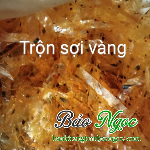 BÁNH TRÁNG TRỘN SỢI  SA TẾ TÔM 