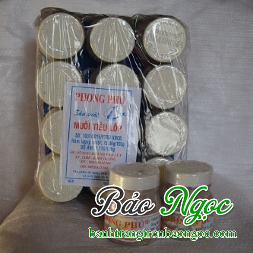 Muối tiêu Phong Phú Lốc [12 hủ]
