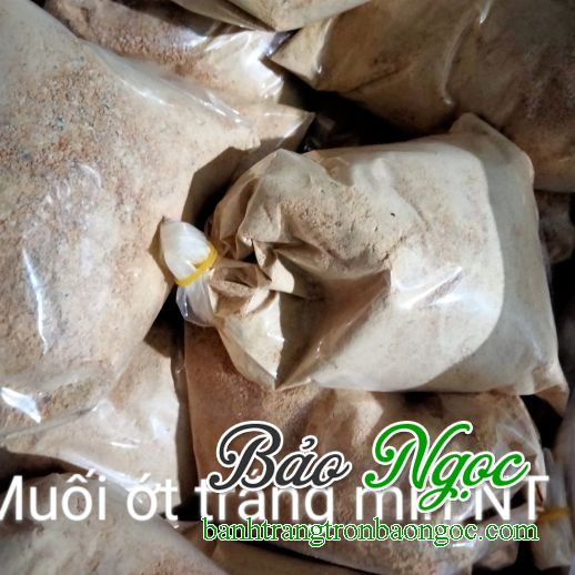Muối ớt trắng mịn ( nhật thành )