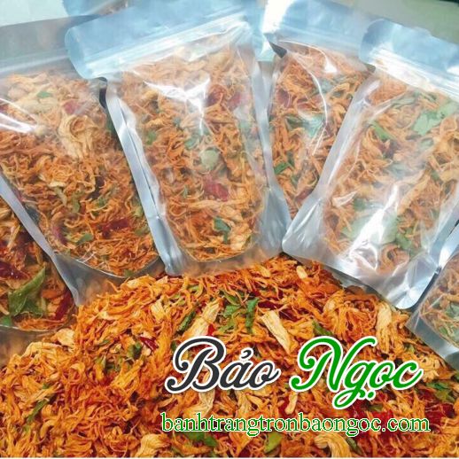KHÔ GÀ LÁ CHANH DẠNG TÚI